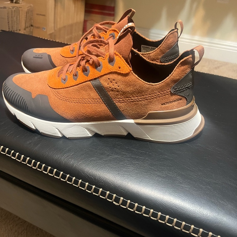 Sorel Men's Orange Sneakers - Picture 6 of 12